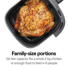 Load image into Gallery viewer, Hamilton Beach Digital Air Fryer with 8 Presets - 5.6 Liters, 1700W
