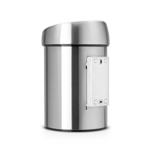 Load image into Gallery viewer, Brabantia Soft Touch Bin, 3 Liters - Matt Steel