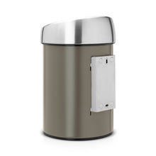 Load image into Gallery viewer, Brabantia Soft Touch Bin, 3 Liters - Platinum