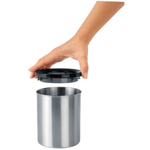 Load image into Gallery viewer, Brabantia Waste Bin for Coffee Pods - Matt Steel