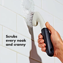 Load image into Gallery viewer, OXO Good Grips Grout Cleaning Brush - White