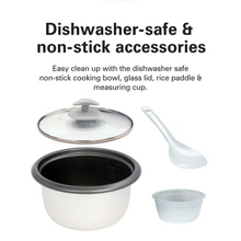 Load image into Gallery viewer, Hamilton Beach Rice Cooker & Steamer, 8 Cups Uncooked Rice - 1.5 Liters, 500W