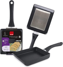 Load image into Gallery viewer, Ibili Inducta Aluminum Tamagoyaki Pan 15 x 18cm