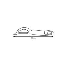Load image into Gallery viewer, Tescoma Presto Peeler with Longitudinal Blade - White