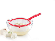 Load image into Gallery viewer, Tescoma Presto Fine Mesh Strainer - 17cm, Red