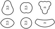Load image into Gallery viewer, Tescoma Presto Fruit Magnets, Pack of 6