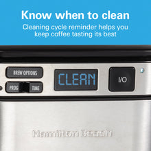 Load image into Gallery viewer, Hamilton Beach FrontFill® Programmable Coffee Maker - 12 Cup / 1.7L, 950W