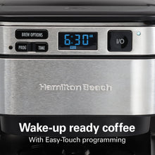 Load image into Gallery viewer, Hamilton Beach FrontFill® Programmable Coffee Maker - 12 Cup / 1.7L, 950W