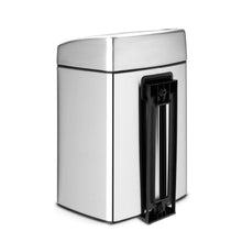 Load image into Gallery viewer, Brabantia Touch Bin, 10 Liters, Rectangular - Matt Steel