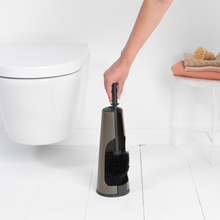 Load image into Gallery viewer, Brabantia ReNew Toilet Brush and Holder - Platinum