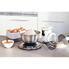 Load image into Gallery viewer, Brabantia Profile Digital Kitchen Scale + Timer - Up to 5kg, Matt Steel