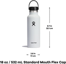 Load image into Gallery viewer, Hydroflask Standard Flex Cap - 532ml (18oz), Black