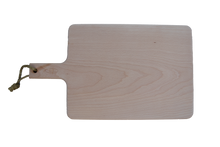 Load image into Gallery viewer, Gab Home Wooden Rectangular Chopping Board with Handle - 47 x 28cm.