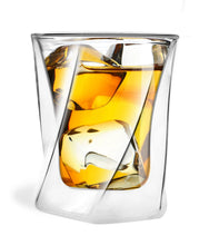 Load image into Gallery viewer, Vialli Design Double-Walled Whiskey Glass Christallo - 300ml