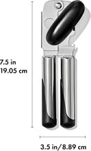 Load image into Gallery viewer, OXO Good Grips Can Opener - Stainless Steel, dimensions.