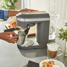 Load image into Gallery viewer, KitchenAid Artisan Semi-Automatic Espresso Coffee Machine, 1.4 Liters - Charcoal
