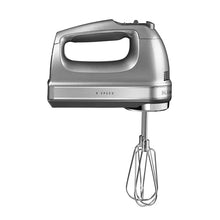 Load image into Gallery viewer, KitchenAid 9-Speed Hand Mixer - Contour Silver