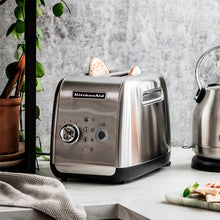 Load image into Gallery viewer, KitchenAid Automatic 2-Slice Toaster, 1100W - Stainless Steel