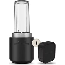 Load image into Gallery viewer, KitchenAid Go Cordless Mini Blender with Battery - Black.