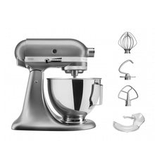 Load image into Gallery viewer, KitchenAid Classic Tilt-Head Stand Mixer - 4.3 L, Contour Silver