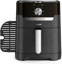 Load image into Gallery viewer, Tefal Easy Fry & Grill 2-in-1, Air Fryer + Grill, Mechanical, XL - 4.2 Liters, 1550 W - Black