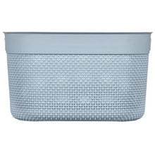Load image into Gallery viewer, Curver Filo Basket, Large - 18 Liters, 22 x 38 x 29cm - Light Blue