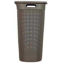 Load image into Gallery viewer, Curver Filo Laundry Hamper - 55 Liters, Cappuccino