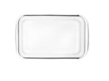 Load image into Gallery viewer, Ibili Glass Rectangular dish with Lid, top view.
