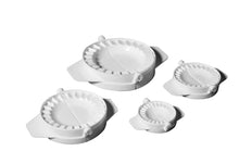 Load image into Gallery viewer, Ibili Set of 4 Plastic Dumpling Makers & Cookie Cutters