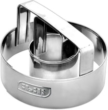 Load image into Gallery viewer, Ibili Stainless Steel Doughnut Cutter or Cookie Cutter with Top Handle