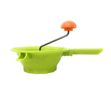 Load image into Gallery viewer, Ibili Plastic Food Mill with 1 Disc, 20cm - Lime Green.