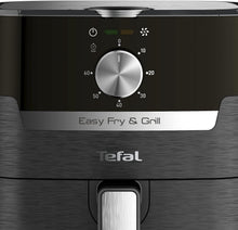 Load image into Gallery viewer, Tefal Easy Fry & Grill 2-in-1, Air Fryer + Grill, Mechanical, XL - 4.2 Liters, 1550 W - Black