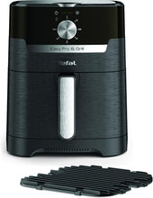 Load image into Gallery viewer, Tefal Easy Fry & Grill 2-in-1, Air Fryer + Grill, Mechanical, XL - 4.2 Liters, 1550 W - Black