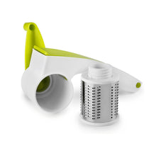 Load image into Gallery viewer, Ibili Rotary Cheese Grater - White & Green.
