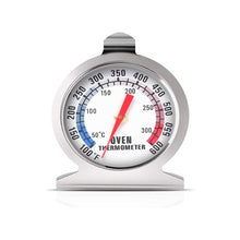 Load image into Gallery viewer, Ibili Stainless Steel Oven Thermometer - Stand or Hanging

