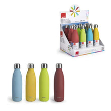 Load image into Gallery viewer, Ibili Double Wall Insulated Thermos Bottles, 500ml - Assorted Colors, package.