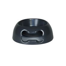 Load image into Gallery viewer, Gab Plastic Pet Food Bowl Oval Bone , 15cm - Available in Several Colors