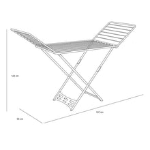Load image into Gallery viewer, Bica Pegaso Resin Clothes Drying Rack - 20 meters, Graphite