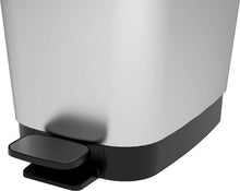 Load image into Gallery viewer, Kis (by Curver) Chic Pedal Bin, Medium - 25 Liters, Silver