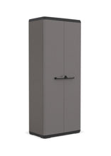 Load image into Gallery viewer, Keter Gear Multi-Use Storage Cabinet with Base - 68 x 39 x 166cm, Grey & Black