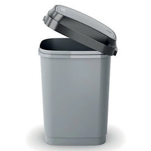 Load image into Gallery viewer, Kis (by Curver) Dual Swing Bin, Small - 10 Liters, Grey