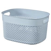 Load image into Gallery viewer, Curver Filo Basket, Small - 6 Liters, 15 x 27 x 22cm - Light Blue