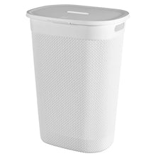 Load image into Gallery viewer, Curver Filo Laundry Hamper - 55 Liters, White