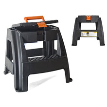 Load image into Gallery viewer, NOU Two-Step Stool with Built-In Tool Box - 47 x 41 x 42cm