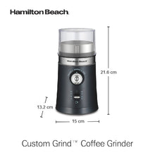 Load image into Gallery viewer, Hamilton Beach Custom Grind™ Coffee Grinder - 4 to 14 coffee cups, 150W