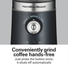 Load image into Gallery viewer, Hamilton Beach Custom Grind™ Coffee Grinder - 4 to 14 coffee cups, 150W