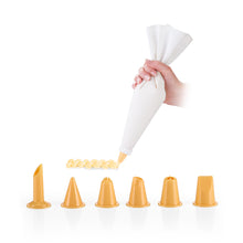 Load image into Gallery viewer, Tescoma Delicia Linen Decorating Bag with 6 Nozzles