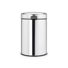 Load image into Gallery viewer, Brabantia New Icon Wall Mounted Bin - 3 Liters, Brilliant Steel