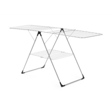 Load image into Gallery viewer, Brabantia Folding Clothes Drying Rack T-Model, 20m - Metallic Grey