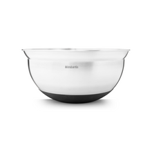 Load image into Gallery viewer, Brabantia Profile Mixing Bowl with Non-Slip Base - 3 Liters, Matt Steel